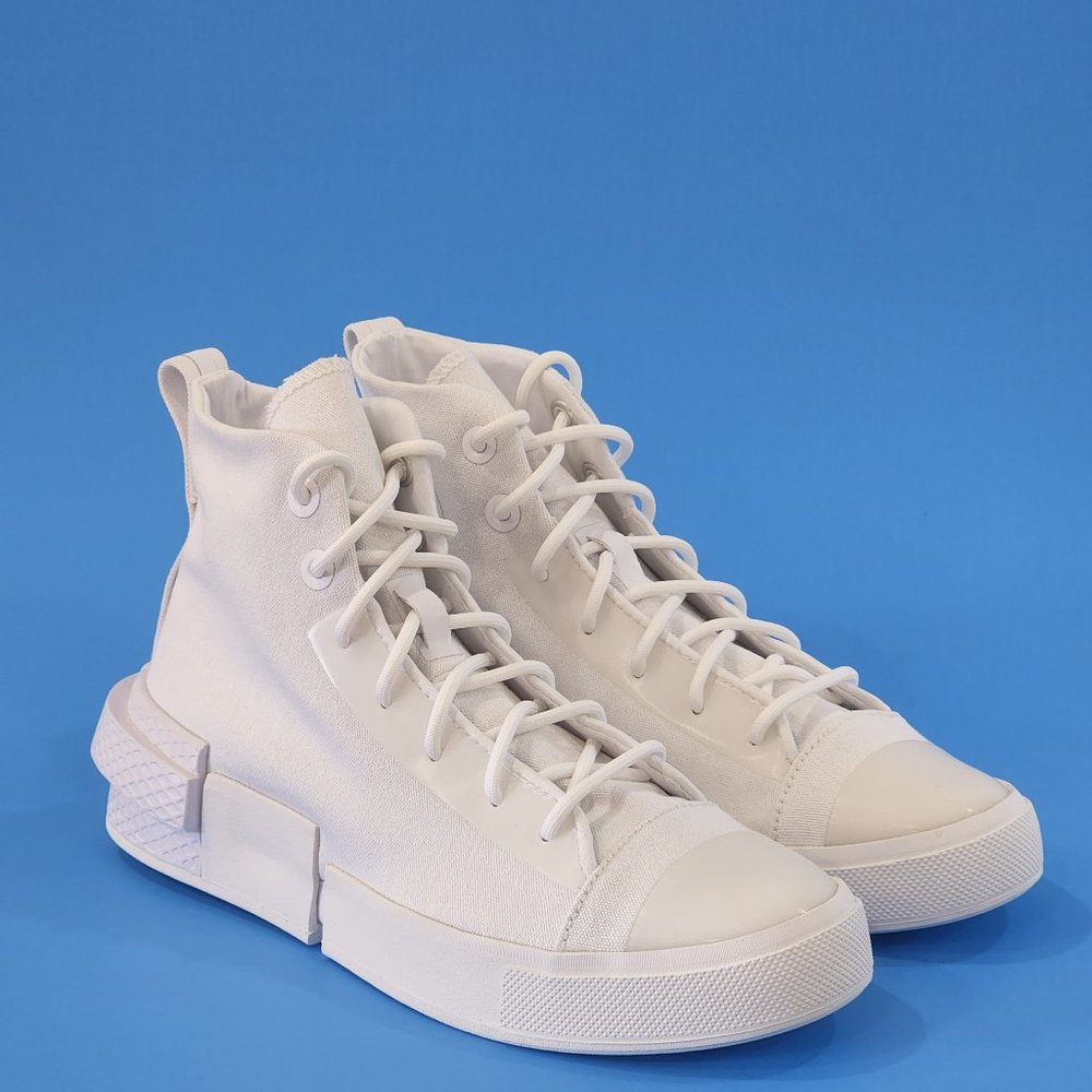 Converse CX Disrupt High Top White Women's Platform Sneakers 171757C NWT - Picture 1 of 6